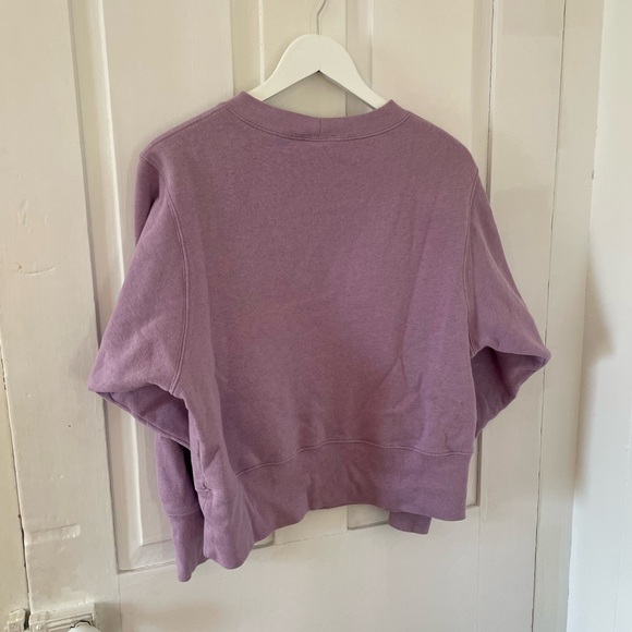Sandro Lavender Crewneck Top - Picture 4 of 4